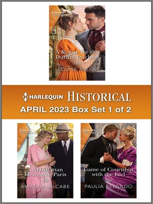 cover image of Harlequin Historical April 2023--Box Set 1 of 2